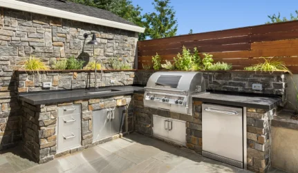 outdoor kitchen design installation service